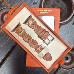 NWT - Tory Burch Apple Watch Leather Band